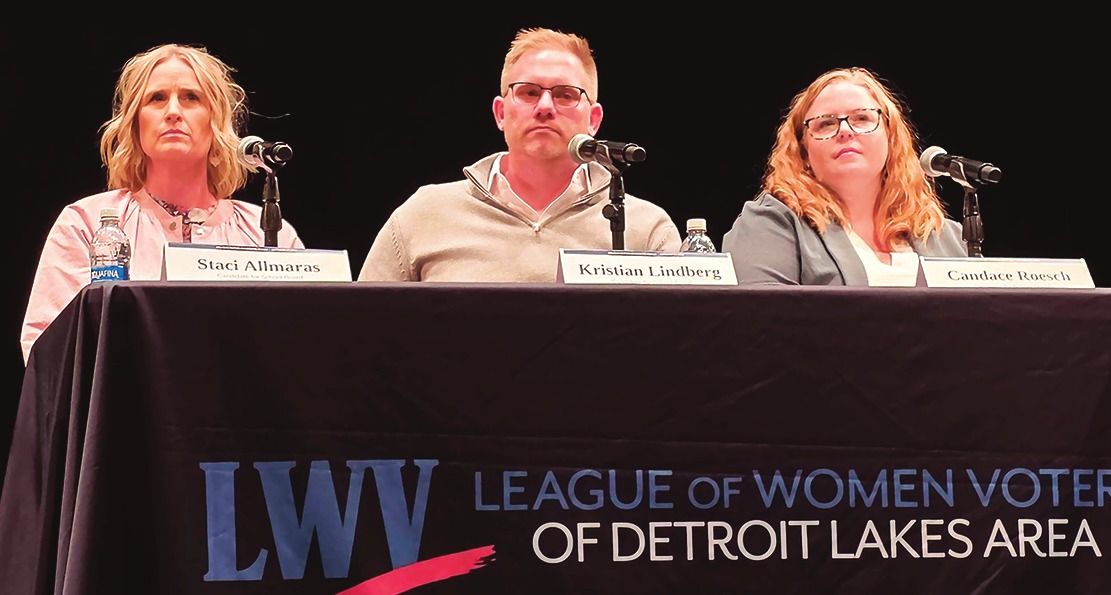 PELICAN SCHOOL BOARD candidates at the forum