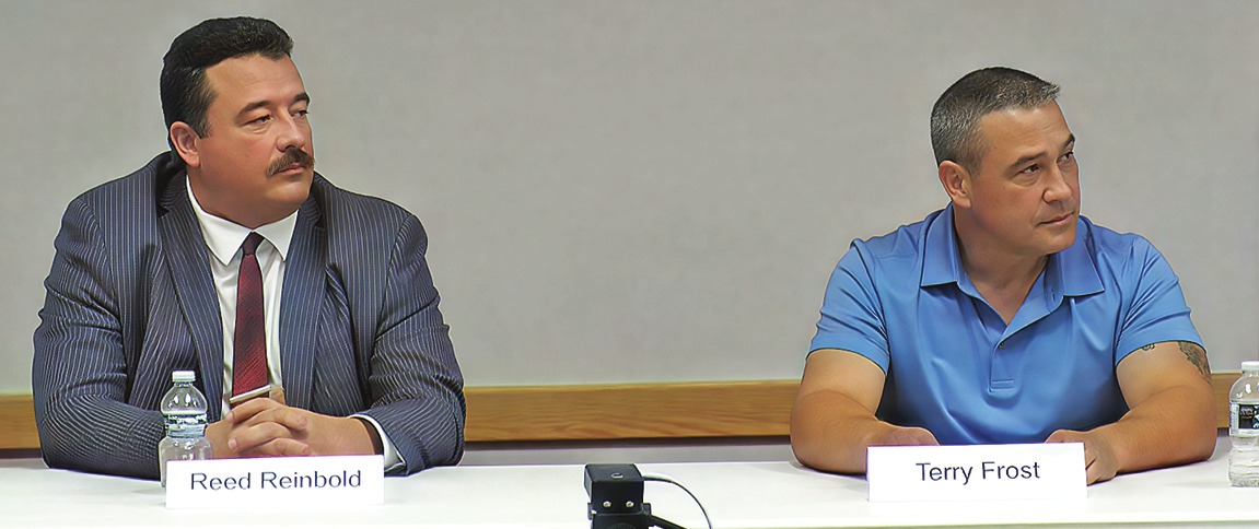 OTTER TAIL COUNTY SHERIFF candidates at the forum